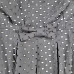 Torrid Womens Eyelet Top 20 Black Strapless Balloon Hem Lined Pleated Photo 3