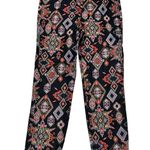 ZARA NEW  Tribal Southwestern Geometric Patterned Pants Women’s size Medium Photo 3