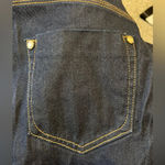 Guess by Marciano Marciano by Guess dark wash jeans with gold accents Photo 5