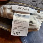 Paige  MEDIUM WASH HOXTON ANKLE SKINNY JEANS Photo 4