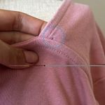 Duluth Trading Co Women's Plus Longtail T 3/4 Sleeve Tunic Pink XL Relaxed Work Photo 6