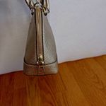 Coach Metallic Gold Leather Mini Sierra Evening Satchel Crossbody Bag F22315 Photo 5