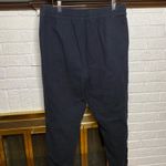 Soft Surroundings  Black 100%‎ Cotton Pull On Elastic Waist Casual Pants Size L Photo 3