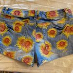 Hot Kiss Sunflower Jean Shorts Photo 1