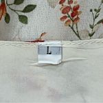 Cream Floral Tiered Maxi Dress Size Large Orange Photo 9