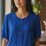 Norton Mcnaughton  Vintage Short Sleeve Blazer Size 8 Photo 0