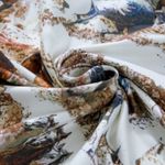 Women’s Horse Crop Top, Western Fashion Brown Photo 4