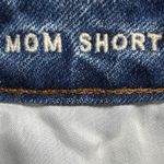 American Eagle Denim‎ Shorts High Waisted Distressed Cuffed Dark Wash Size 00 Blue Photo 9