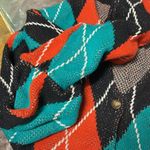 Urban Outfitters size XS oversized argyle cardigan Photo 8