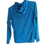 The North Face Blue Striped Full Zip Hoodie Jacket Athleisure Large Photo 2