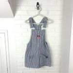 Dickies  Striped Denim 100% Cotton Overalls Mini Dress Size XS Photo 1