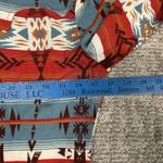 Wrangler  Retro Pearl Snap Shirt Womens Small Cowgirl Rodeo Red Blue Southwestern Photo 6