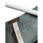 Free People  Bluish Gray Beaded Mesh Tank Top Small Photo 2