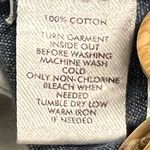 Loft Ann Taylor  Blue Cotton Skirt - Size 8 - EUC Photo 5