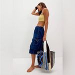 Free People  Driftwood Rug Tote Bag Photo 1