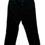 Universal Threads High Rise Slim Straight Pants in Black, Size 18W​​​ Black Photo 0