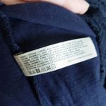 Anthropologie  Lilka Marya Navy Heathered 3/4 Sleeve Henley Lace Dress Photo 5