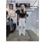 Dr. Denim Echo Wide Leg Jeans in White Ripped 25/32 New Womens Denim Pants Photo 8