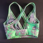 JoyLab  V-Neck Island Print Abstract Strappy‎ Padded Sports Bra Women’s XS Photo 4