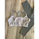 Athleta  green leggings and athletic top workout bundle Size small Photo 2