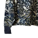 Joie  Caleigh‎ Blue Floral Pullover Sweatshirt #124891 Size Medium Photo 3