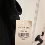 Aerie  Ribbed Tank Top Button Front Racerback Sleeveless Black Medium NWT‎ Photo 4