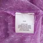 Romeo + Juliet Couture Top Women's Medium Purple Sheer Coquette Girl Fairy Photo 5