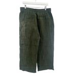 Athleta  Retreat Linen High Rise Wide Leg Pant Raining Aspen Sz M petite Photo 3