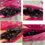 Betsey Johnson Quilted Chain Strap Convertible Crossbody Bag Y2K Coquette Barbie Photo 5