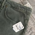 Free People Beginner’s Luck Cotton Cuffed Shorts, Olive Size 32 New w/Tag Photo 6