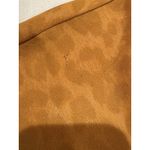 Current Air Anthropologie Top Womens XS Tie Wrap V Neck Open Back Leopard Print Photo 7