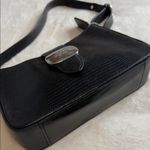 Coach Eliza Black Lizard-Embossed Leather Shoulder Bag (Style CR107) Authentic Photo 4