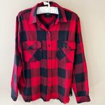 Rails  Larsson Crimson Jet Button Down Shirt Blouse Buffalo Plaid XS Extra Small Photo 0
