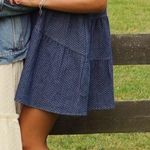 A.Peach Denim Color Dress Photo 1