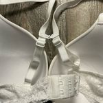 SO  White Lace Trim Bra 34C Photo 3