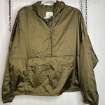 Aerie NWOT OFFLINE Green Oversized Pullover Lightweight Windbreaker Jacket S Photo 0