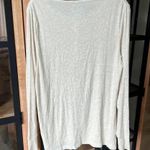 Tommy John Henley long sleeve tee oatmeal ribbed lounge pajamas top beige Tan Size L Photo 3