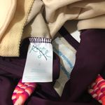 Kona Sol NWOT Dark Purple Crisscross Tri-Color Strap Strappy One Piece Swimsuit New Photo 8