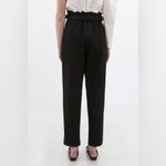 Isa Arfen Paper Bag Trouser with Boderie Trim Photo 10