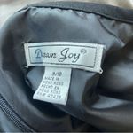 Dawn Joy Vintage 90’s Black Floral Embellished Sleeveless Sheath Dress Photo 3