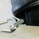 Michael Kors  Jane Black Nylon Leather Medium Shoulder Bag Photo 6