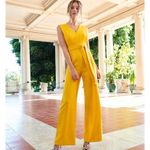 Antonio Melani Yellow Jumpsuit Photo 2