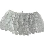 Trina Turk Bardot Top Womens X Small Daisy Floral White Crochet Off Shoulder Photo 1