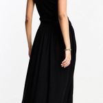 ASOS Ribbed Scoop Neck With Dropped Waist Dress Photo 1