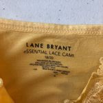 Lane Bryant  Essential Lace Cami Top Stretch Yellow 18/20 Photo 4