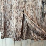 Nicole Miller Animal Print Blouse Size Medium Photo 3