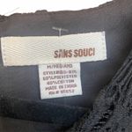 Sans Souci  Dress Womens Medium Black Lace Tulle Crochet Mini Fairy Goth‎ Core Photo 2