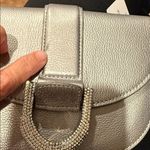 Charles and Keith NWD  COLLECTION SHOULDER SMALL ELEGANT BAG SILVER Photo 12