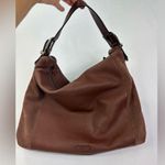 Vince Camuto leather hobo bag purse in dark mahogany Photo 0