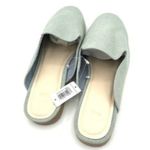 GAP Factory Light Blue Fabric Denim Low Heel Mule Size 8 Photo 2